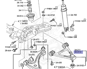 Mazda - RX-8 - SE3P - Feb-2008 - Right hand - 13-MSP