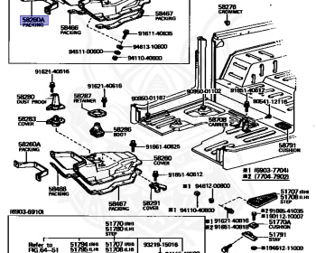 Genuine Land Cruiser BJ40 Exterior OEM parts supplied from Japan