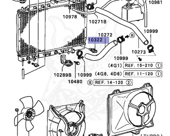 Mitsubishi - Lancer - C64A - 1987 - SNH - 4D65