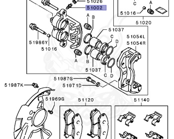 Mitsubishi - Delica - PF6W - 1994 - HSEHE - 6G72