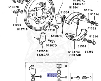 Mitsubishi - Minicab - U11TP - 1984 - FS - G23B