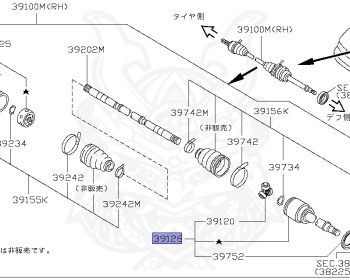 Nissan - Stagea - WC34 - 1999 - 25X-FOUR - WAGON(W) - 4 WHEEL DRIVE(4WD) - AUTOMATIC TRANSMISSION(AT) - RB25DE
