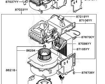 Mitsubishi - Lancer - CM2A - 1996 - SRXM2 - 4G15