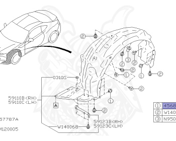 Subaru - BRZ - ZC6 - Jan-2011 - Dec-2016 - RAR - 2-door coupe - 2W - 6-speed manual transmission - Right hand - FA20
