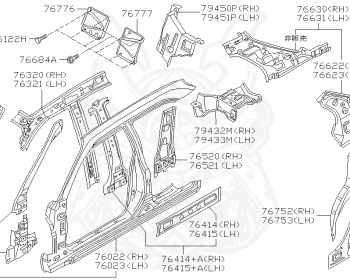Nissan - Skyline - R34 25GT - ENR34 - 1998 - 25GT FOUR - 4 DOOR SEDAN(4S) - AUTOMATIC-FLOOR SHIFT(AT.F4) - Hi-cast 4-link (IRS.4WD) - RB25DE