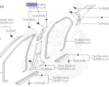 Nissan - Skyline - R34 25GTT - ER34 - 1998 - 25GT TURBO - 4 DOOR SEDAN(4S) - AUTOMATIC-FLOOR SHIFT(AT.F4) - Hi-Cas 2-Link (HI.2WD) - RB25DET