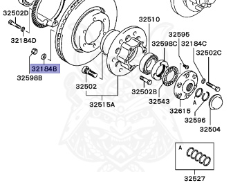 Mitsubishi - Challenger - K97WG - 1996 - RXF9 - 4M40