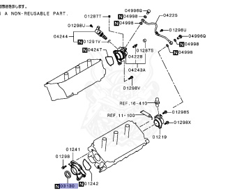 Mitsubishi - Pajero - V87W - 2008 - MYXY1 - 6G75