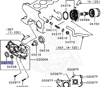 Mitsubishi - Town Box - U64W - 1999 - HLNGF2 - 4A30