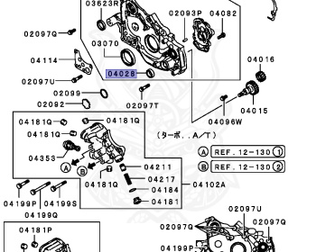 Mitsubishi - Chariot - D08W - 1986 - LBD - G63B