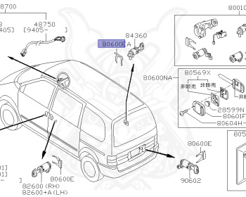 Nissan - Serena - C23 - 1999 - LX TYPE - 4 door cargo (4DV) - 2 WHEEL DRIVE(2WD) - MANUAL TRANSMISSION(MT) - GA16DE