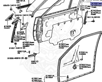 Toyota - Corolla - AE81 - 1986 - SE TYPE - 4-DOOR - Manual - 3ALU