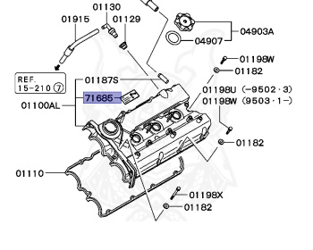 Mitsubishi - FTO - DE3A - 1995 - HNGH - 6A12