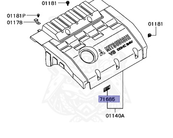 Mitsubishi - Diamante - F36A - 2002 - TYGH1 - 6G72