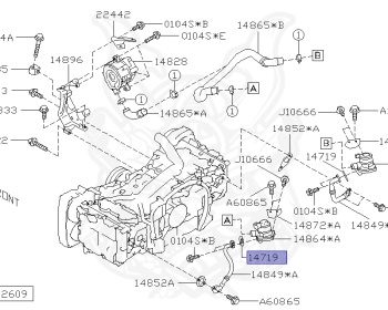 Subaru - Exiga - YA5 - Jan-2008 - Dec-2010 - GT - Wagon - 4W - 5-speed automatic transmission - Right hand - EJ205