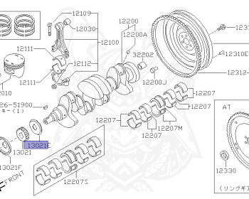 Nissan - 180SX - RS13 - 1989 - Type 1 - HATCH BACK(HB) - MANUAL TRANSMISSION(MT) - TWO WHEELS STEERING(2WS) - CA18DT