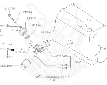 Nissan - Skyline - R33 GTS-t - ECR33 - 1993 - GTS25T/M - 2 door hard top (2K) - 2 WHEEL DRIVE(2WD) - AUTOMATIC-FLOOR SHIFT(AT.F4) - HICAS - RB25DET