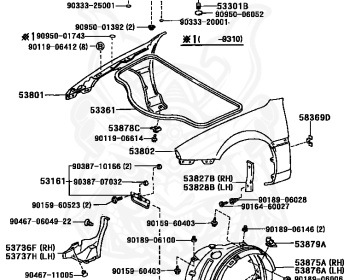 Toyota - MR2 - SW20 - 1989 - GG LIMITED TYPE - COUPE (STANDARD ROOF) - Manual - 3SGE