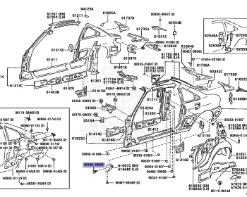 Toyota - MR2 - SW20 - 1995 - GG LIMITED TYPE - COUPE (STANDARD ROOF) - Manual - 3SGE