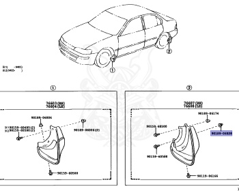 Toyota - Corolla - AE100 - 1991 - LX TYPE - 4-DOOR(SEDAN) - Manual - 5AFE