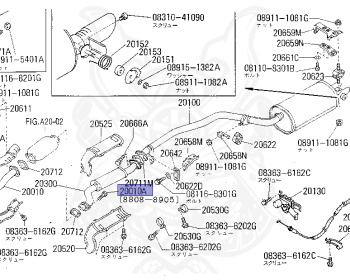 Nissan - Leopard - F31 - 1991 - ULTIMA ULTIMA Grand Selection - AUTOMATIC TRANSMISSION(AT) - VG30D