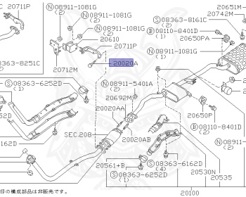 Nissan - 180SX - RS13 - 1991 - Type 1 - HATCH BACK(HB) - MANUAL TRANSMISSION(MT) - TWO WHEELS STEERING(2WS) - SR20DET