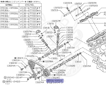 Nissan - Cedric/Gloria - Y32 - 1993 - GT TYPE - HARDTOP(K) - 5 SPEED A/T(AT.F5) - IRS TYPE(IRS) - STANDARD GRADE(STD) - VG30E
