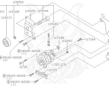 Nissan - Cedric/Gloria - Y33 - 1995 - BRO TYPE - HARDTOP(K) - 2 WHEEL DRIVE(2WD) - AUTOMATIC TRANSMISSION(AT) - IRS TYPE(IRS) - VQ30DE