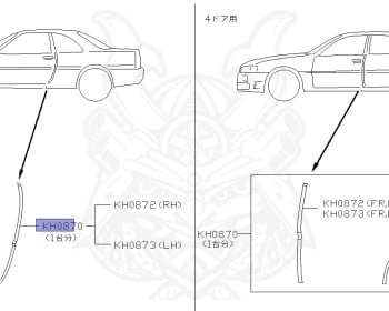 Nissan - Skyline - R34 25GT - ENR34 - 1998 - 25GT FOUR - 4 DOOR SEDAN(4S) - AUTOMATIC-FLOOR SHIFT(AT.F4) - Hi-cast 4-link (IRS.4WD) - RB25DE