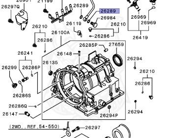 Mitsubishi - Town Box Wide - U66W - 2000 - LRXE - 4A31