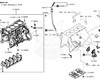 Mitsubishi - Eclipse Cross - GK1W - 2021 - XTPX2 - 4B40