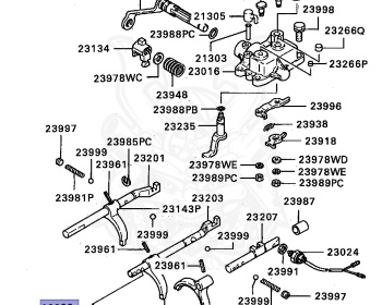 Mitsubishi - Minicab Truck - U19T - 1990 - YFS - 3G83
