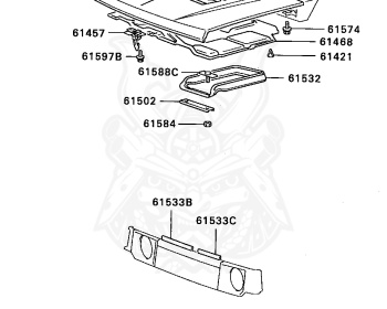 Mitsubishi - Pajero - L149G - 1986 - WGMNFP - 4D56