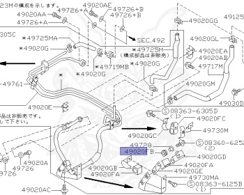 Nissan - Skyline - R33 GTS-t - ECR33 - 1993 - GTS25T/M - 4 DOOR SEDAN(4S) - 2 WHEEL DRIVE(2WD) - MANUAL TRANS 5-SPEED(MT.F5) - HICAS - RB25DET