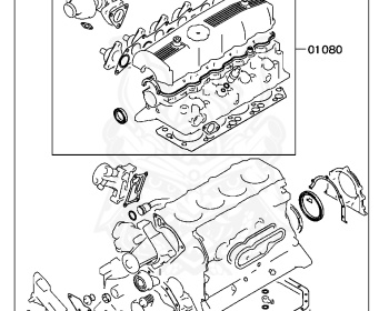 Mitsubishi - Pajero - L049G - 1988 - VRTD7 - 4D56