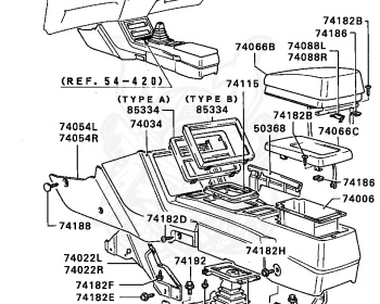 Mitsubishi - Galant - E33A - 1989 - SRGM - 4G63