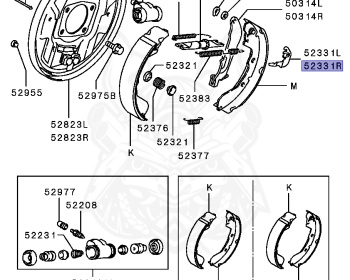 Mitsubishi - Mirage - CJ1A - 1995 - MRUE4 - 4G13