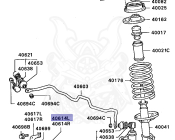 Mitsubishi - Mirage - C53A - 1991 - MNGM - 4G61