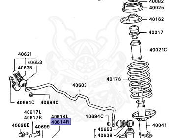 Mitsubishi - Mirage - C53A - 1991 - MNGM - 4G61