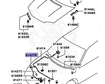 Mitsubishi - Mirage - CA4A - 1991 - MNDH - 4G92