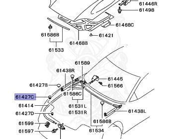 Mitsubishi - GTO - Z15A - 1998 - MNPM - 6G72
