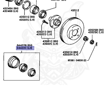 Toyota - Corolla - AE111N - 1997 - STANDARD TYPE - 4AFE
