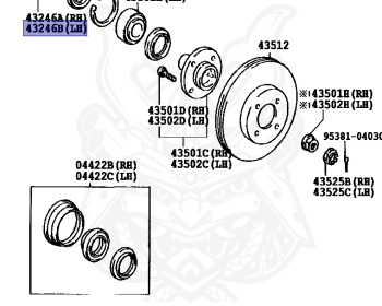 Toyota - Corolla - AE110 - 1996 - SE-SALOON TYPE - SEDAN - Manual - 5AFE