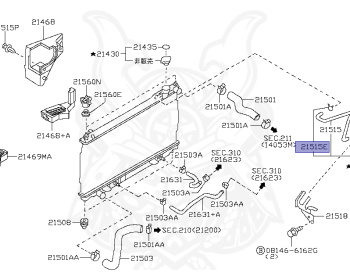 Nissan - Skyline - V35 - 2007 - 350GT - COUPE(C) - 2 WHEEL DRIVE(2WD) - 5 SPEED A/T(AT.F5) - VQ35DE