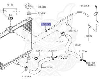 Nissan - Serena - C25 - 2005 - 20G Grade - WAGON(W) - 2 WHEEL DRIVE(2WD) - CVT(CVT) - MR20DE