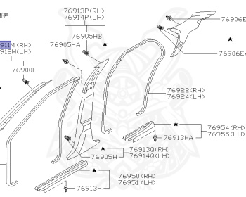 Nissan - Skyline - R34 25GT - ENR34 - 2001 - 25GT FOUR - 4 DOOR SEDAN(4S) - AUTOMATIC-FLOOR SHIFT(AT.F4) - Hi-cast 4-link (IRS.4WD) - RB25DE