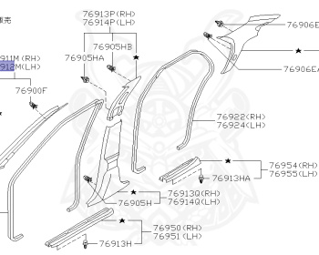 Nissan - Skyline - R34 25GT - ENR34 - 2001 - 25GT FOUR - 4 DOOR SEDAN(4S) - AUTOMATIC-FLOOR SHIFT(AT.F4) - Hi-cast 4-link (IRS.4WD) - RB25DE