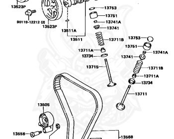 Toyota - Aristo - JZS147 - 1991 - 3.0V TYPE - 2JZGTE