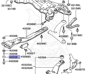 Mitsubishi - Grandis - NA4W - 2003 - LRGY - 4G69