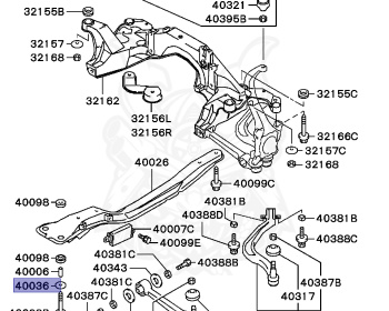 Mitsubishi - Galant VR-4 - EC5A - 2001 - SNGF3 - 6A13